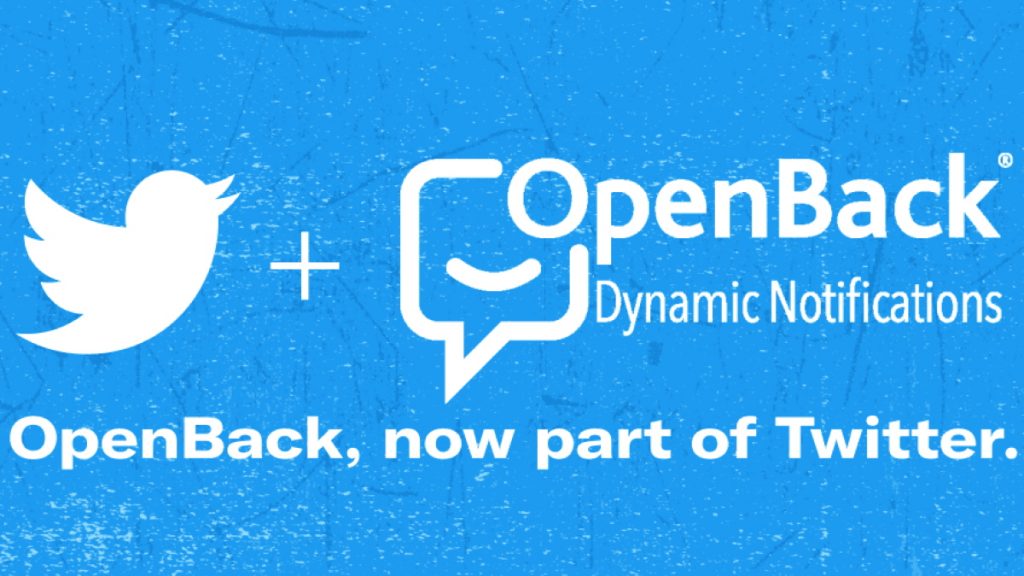 Twitter تستحوذ على OpenBack لحل مشاكل تأخر الإشعارات 13 Twitter تستحوذ على OpenBack لحل مشاكل تأخر الإشعارات