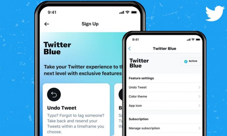 Twitter Blue تنطلق في استراليا وكندا