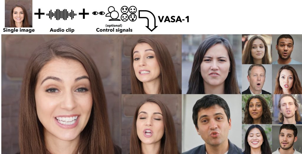 VASA-1 مايكروسوفت تطور أداة لتحويل الصور الى مقطع فيديو ناطق 11 VASA-1 مايكروسوفت تطور أداة لتحويل الصور الى مقطع فيديو ناطق