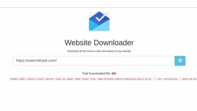 Website Downloader: أداة GitHub لتنزيل موقع كامل بكل ملفاته