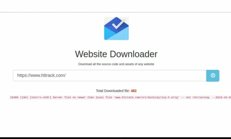 Website Downloader: أداة GitHub لتنزيل موقع كامل بكل ملفاته