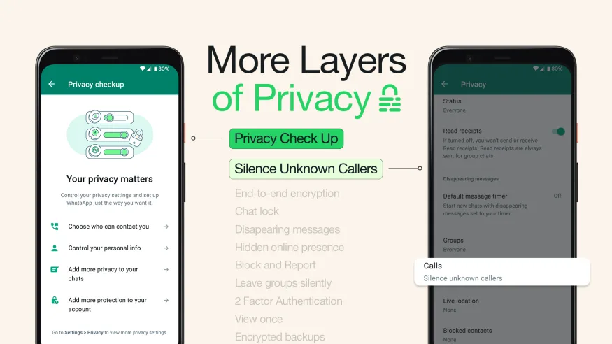 WhatsApp يضيف ميزة جديدة لمنع المكالمات المزعجة 11 WhatsApp يضيف ميزة جديدة لمنع المكالمات المزعجة