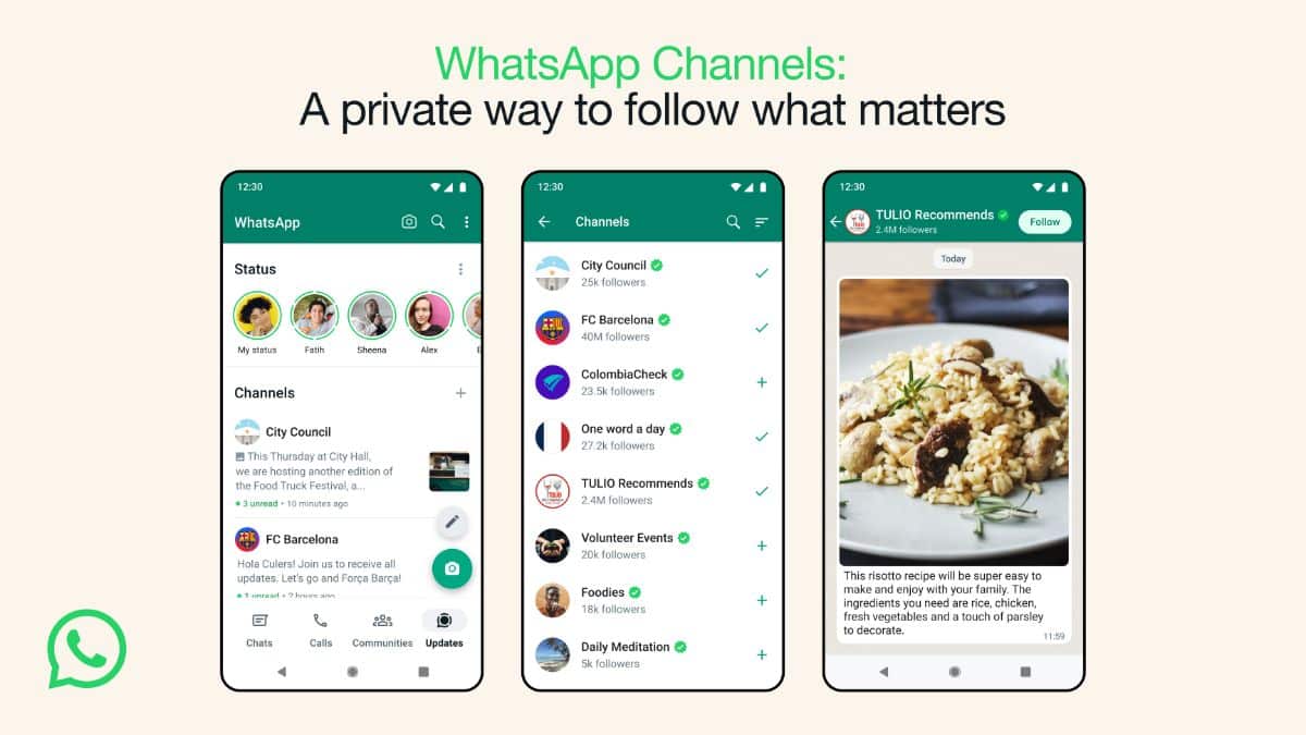 WhatsApp Channels تصل الى 7 دول جديدة بينها مصر والمغرب 11 WhatsApp Channels تصل الى 7 دول جديدة بينها مصر والمغرب