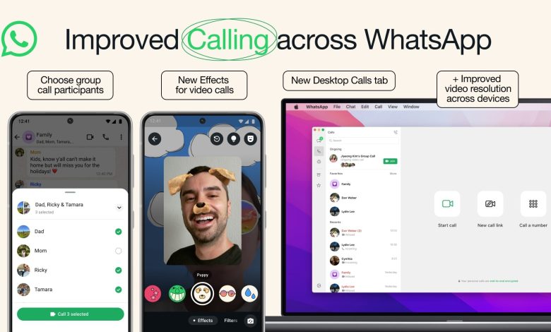 WhatsApp تجعل الاتصال عبر المجموعات أكثر سهولة