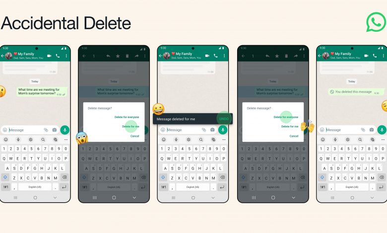 WhatsApp سيمنع حذف الرسائل بالخطأ من خلال ميزة جديدة