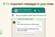 WhatsApp يتيح تثبيت 3 رسائل في الدردشة