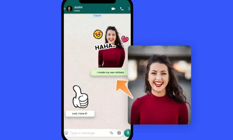 WhatsApp يتيح لمستخدمي الآيفون انشاء ملصقات من صور معرض الهاتف