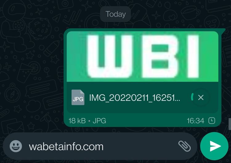 WhatsApp يطلق ميزة معاينة عند ارسال الصور والفيديو كمستندات 16 WhatsApp يطلق ميزة معاينة عند ارسال الصور والفيديو كمستندات 3