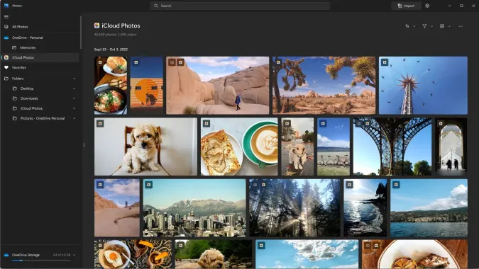 Windows 11 يتزامن الان مع iCloud Photos