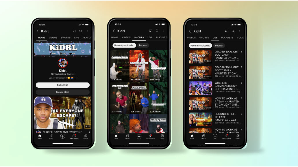 YouTube تقدم تحديث جديد في طريقة عرض مقاطع الفيديو 11 YouTube تقدم تحديث جديد في طريقة عرض مقاطع الفيديو