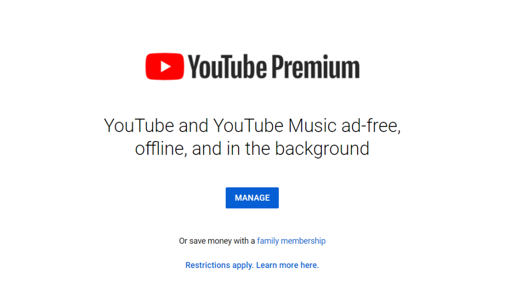 YouTube Premium - كيف تبدأ