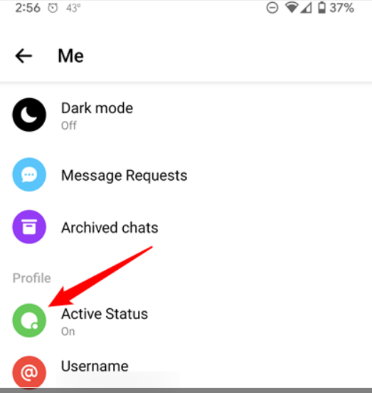 Facebook Messenger - شرح تعطيل حالة تواجدك اون لاين 21 Facebook Messenger - شرح تعطيل حالة تواجدك اون لاين 8