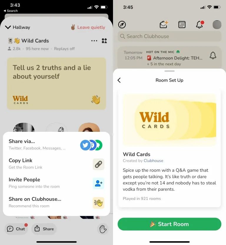 Clubhouse يختبر ميزة ألعاب جديدة 16 Clubhouse يختبر ميزة ألعاب جديدة 3