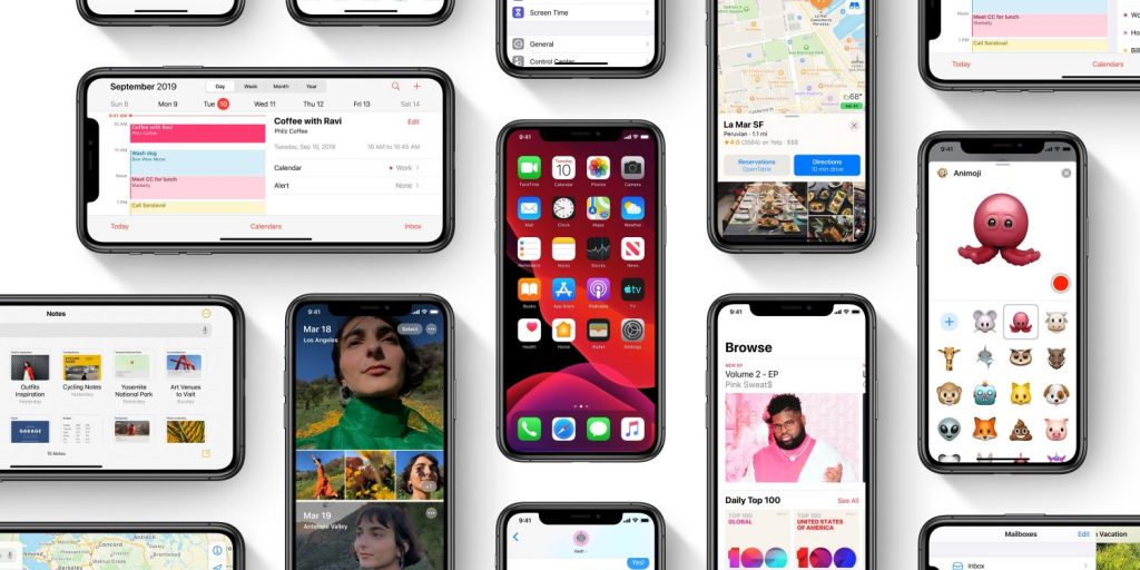 iOS 13 موجود الان على 81% من أجهزة أبل