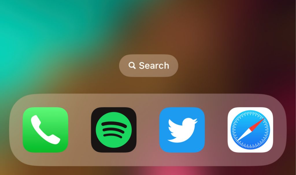 iOS 16 - كيف تخفي أيقونة البحث على الشاشة الرئيسية 15 iOS 16 - كيف تخفي أيقونة البحث على الشاشة الرئيسية
