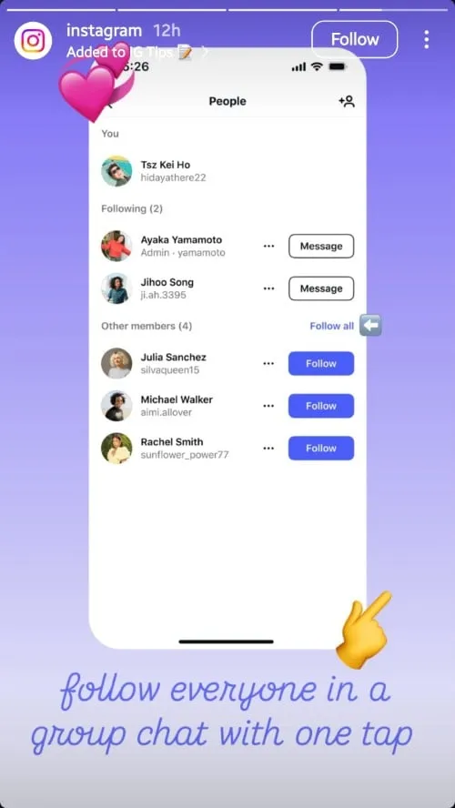 Instagram يضيف خيارات جديدة للرسائل المباشرة 11 Instagram يضيف خيارات جديدة للرسائل المباشرة 1