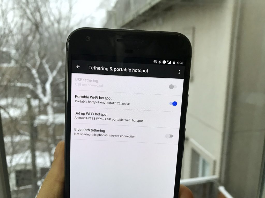 pixel-tethering