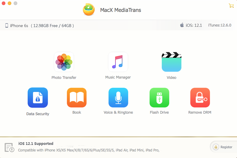 مراجعة برنامج MacX MediaTrans للايفون والايباد 5