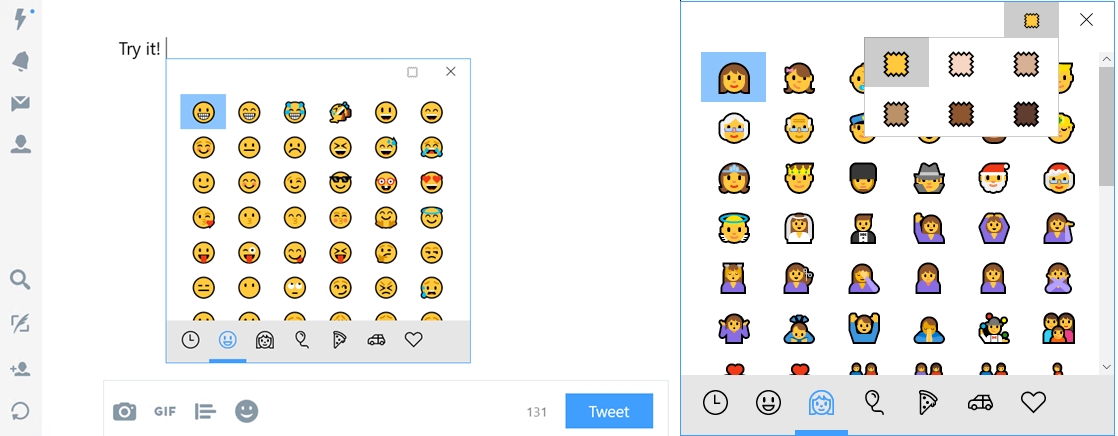 ويندوز 10 يضيف اختصارات للـ emoji في اصدار تجريبي جديد 3