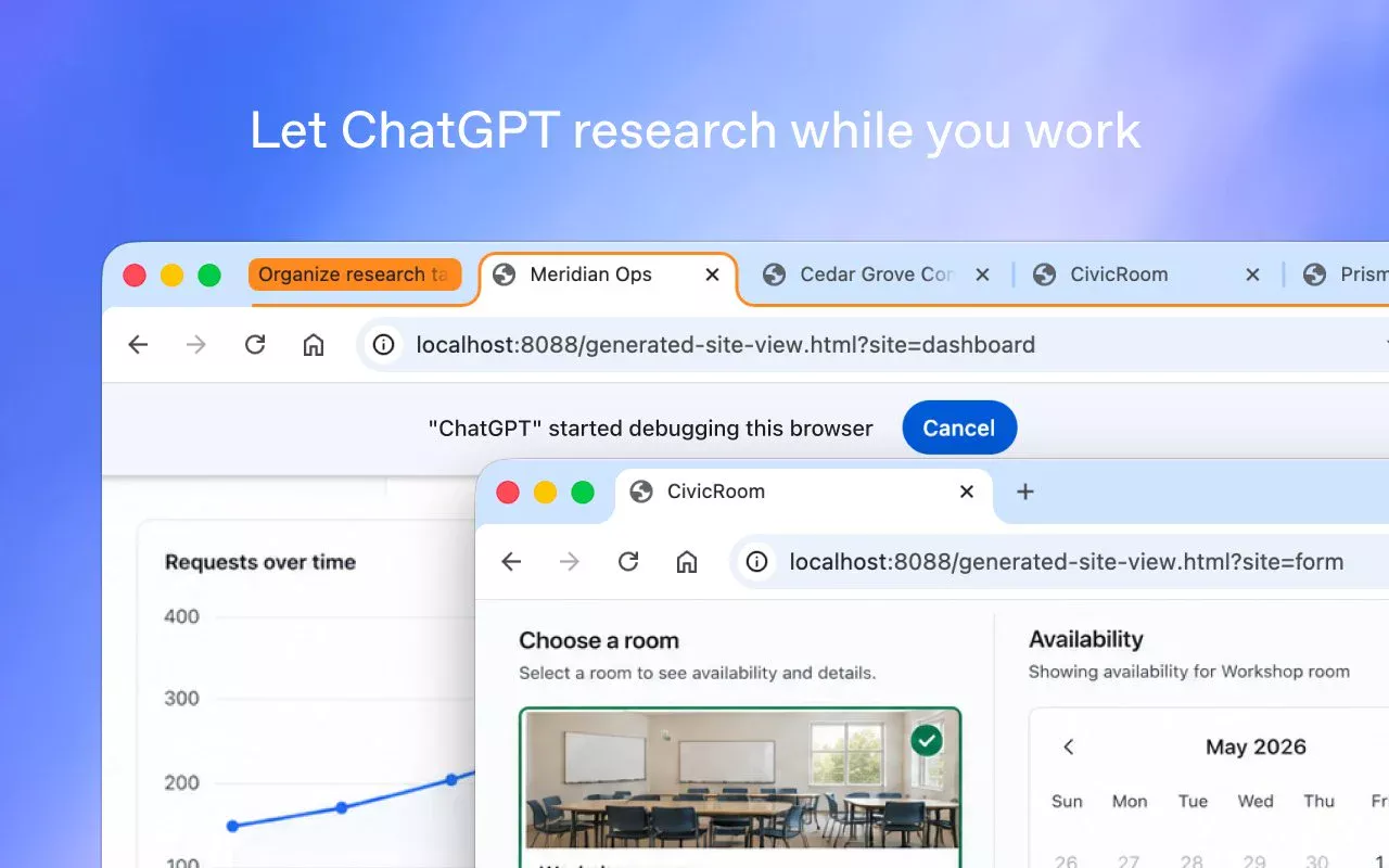 إضافة ChatGPT لمتصفح كروم: 7 مزايا للتحكم في التبويبات والمهام 2 إضافة ChatGPT لمتصفح كروم: 7 مزايا للتحكم في التبويبات والمهام