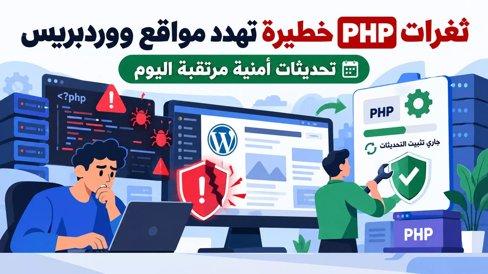ثغرات PHP خطيرة تهدد مواقع ووردبريس.. تحديثات أمنية مرتقبة اليوم 1 ثغرات PHP خطيرة تهدد مواقع ووردبريس.. تحديثات أمنية مرتقبة اليوم