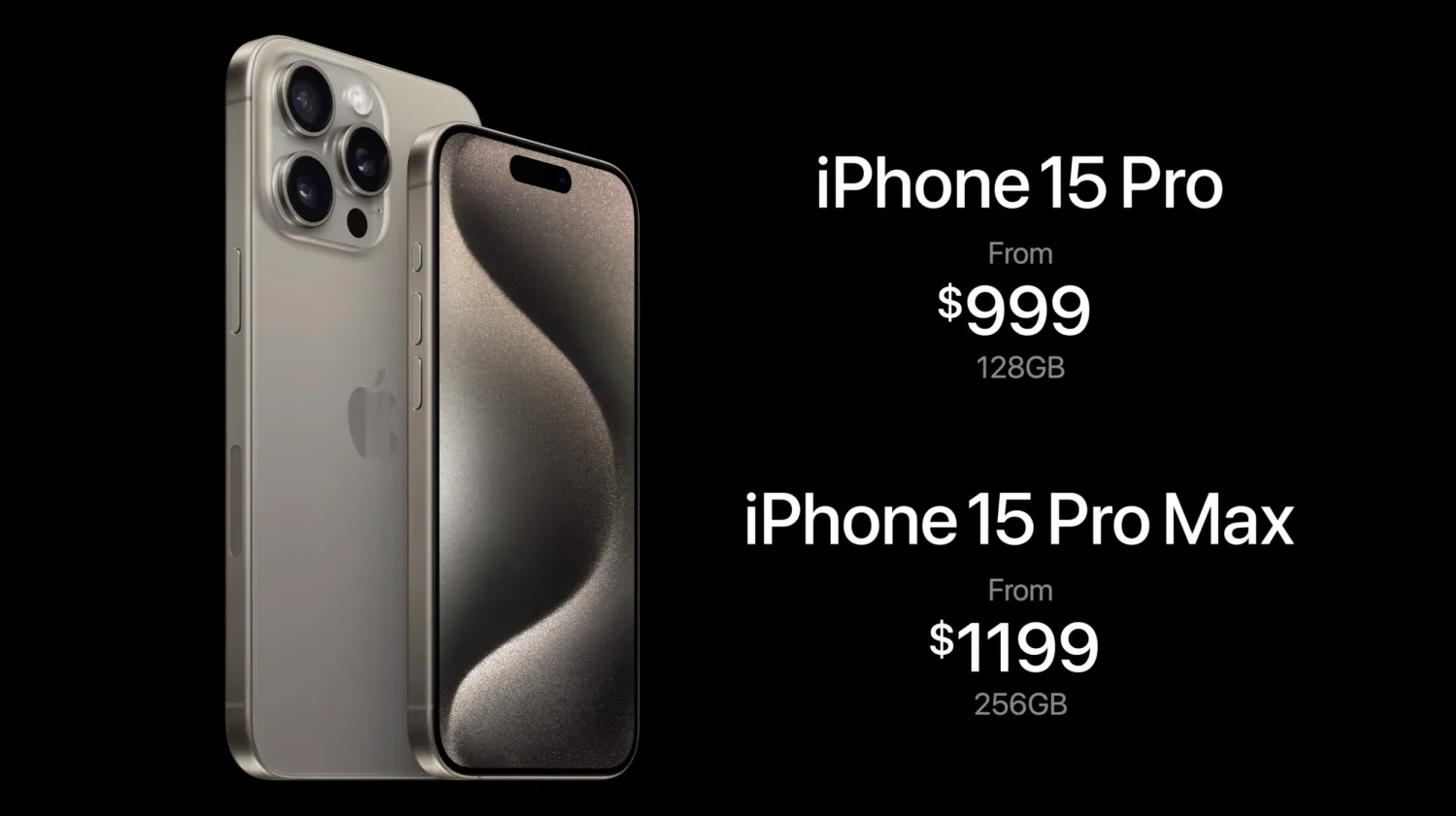 آبل تكشف رسميا عن iPhone 15 Pro و iPhone 15 Pro Max 1 آبل تكشف رسميا عن iPhone 15 Pro و iPhone 15 Pro Max