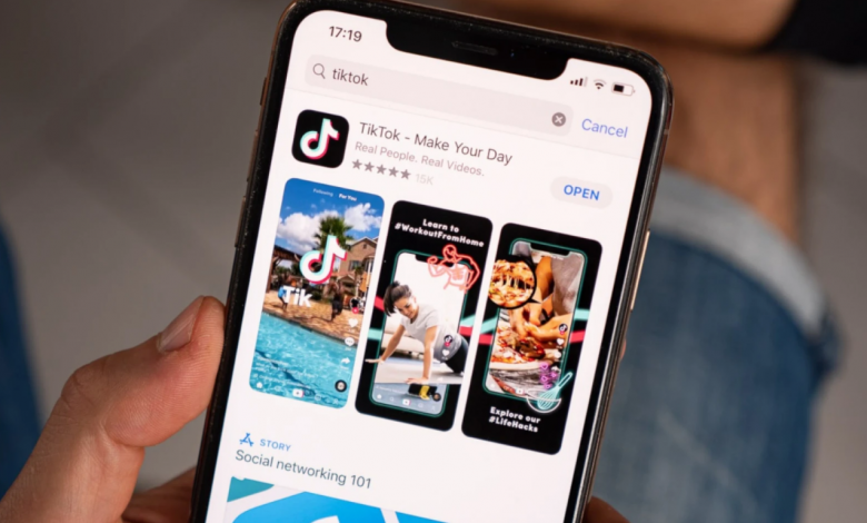 أبل تنفي تقارير استحواذها على تطبيق تيك توك