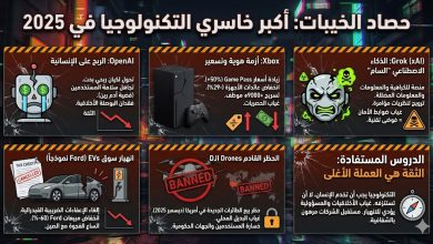 أكبر الخاسرين في قطاع التكنولوجيا لعام 2025