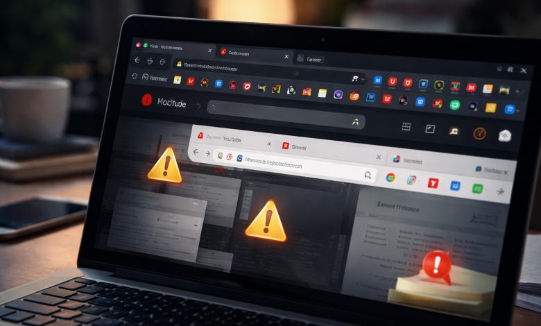 احذر أخطاء استخدام جوجل كروم التاليه