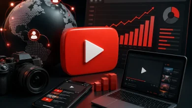 ارقام واحصائيات يوتيوب في 2026