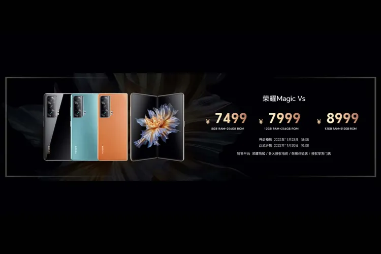 Honor تخطط لطرح هاتفها القابل للطي Magic VS خارج الصين في 2023 9