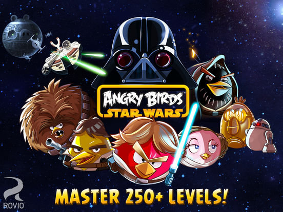 لعبة Angry Birds Star Wars HD متاحة مجانا للايفون والايباد (لفترة محدودة) 1