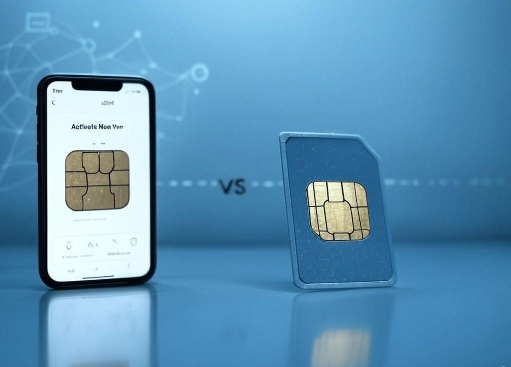 الفرق بين الـ SIM والـ eSIM