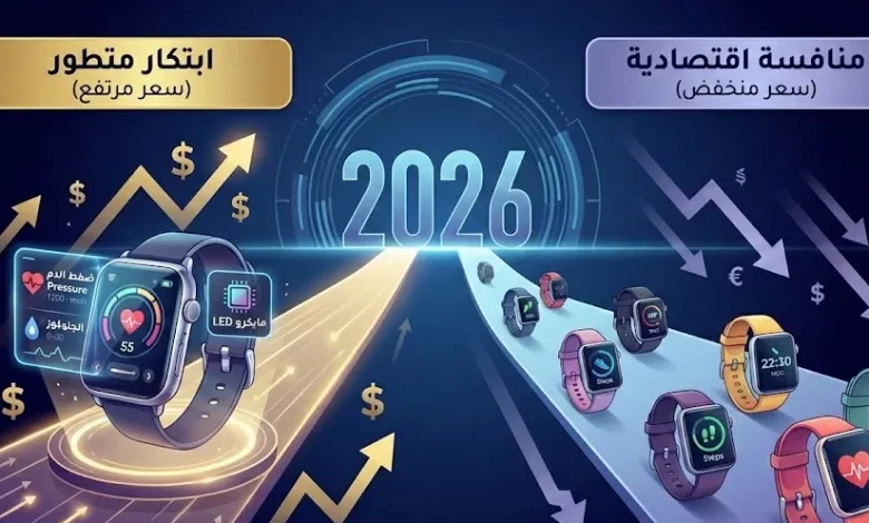 آفاق سوق الساعات الذكية 2026
