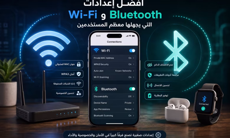 أفضل إعدادات Wi-Fi وBluetooth التي يجهلها معظم المستخدمين