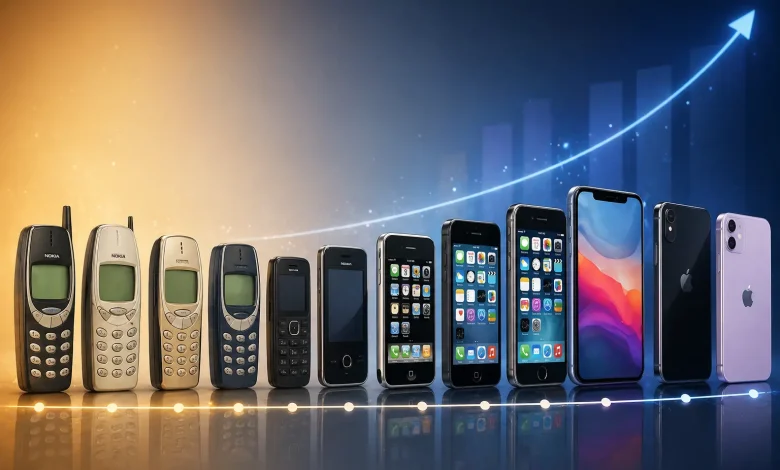 أكثر الهواتف الذكية بيعا في العالم خلال اخر 30 عام