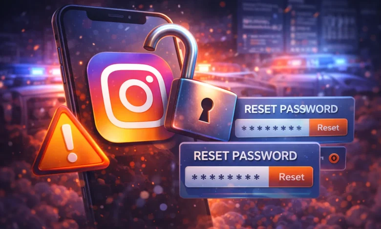إنستجرام تؤكد عدم حدوث اختراق بالرغم من طلبات إعادة كلمات المرور