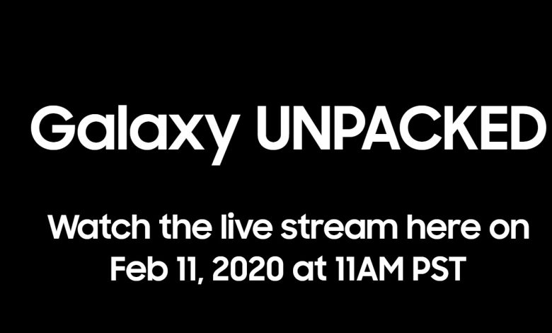 بث مباشر : حدث سامسونج Unpacked 2020