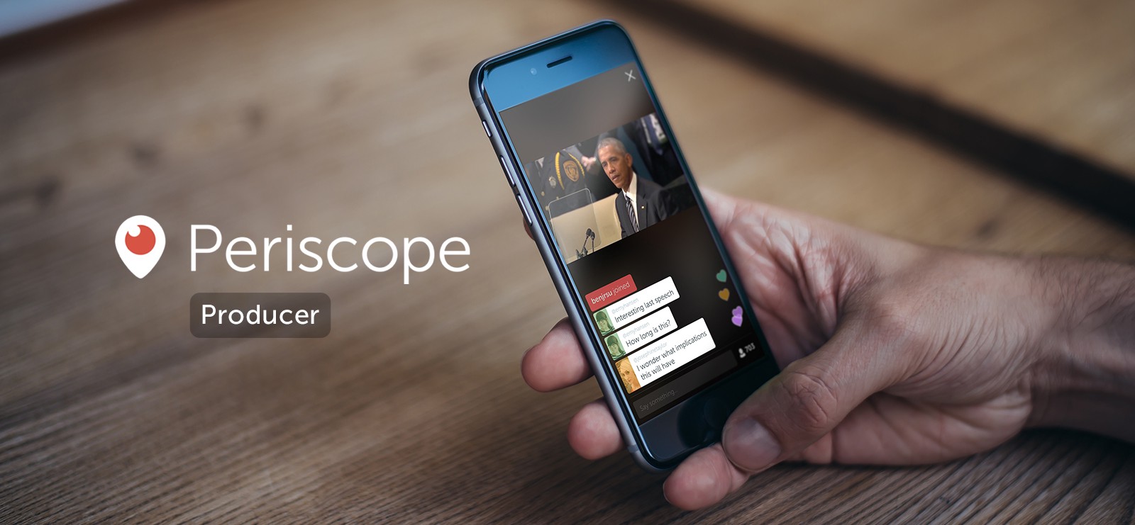 تطبيق Periscope يتيح البث المباشر من مصادر خارجية 9