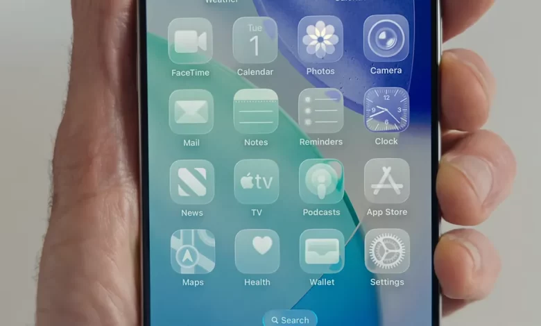 تحديث iOS 26.1 يُتيح لك جعل واجهة Liquid Glass أكثر ضبابية