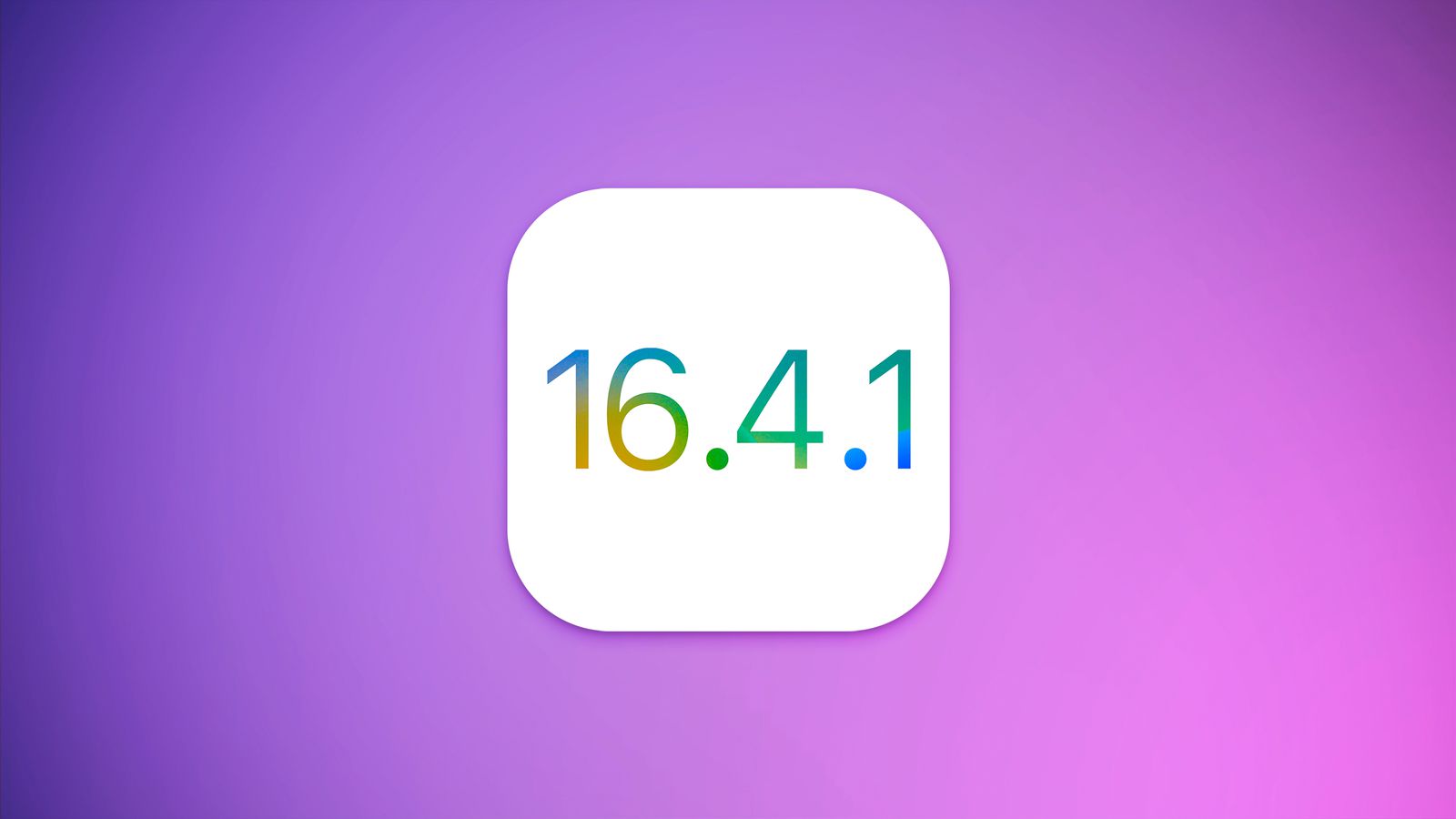آبل تطلق iOS 16.4.1 أول تحديث (استجابة أمنية سريعة) 1