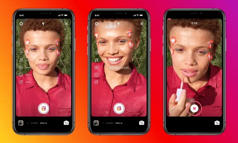 تحديث كاميرا Reels في إنستجرام مع ميزات جديدة