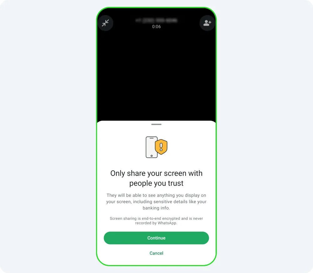 Meta تبدأ في تحذير مستخدمي واتساب وماسنجر من عمليات الاحتيال 2