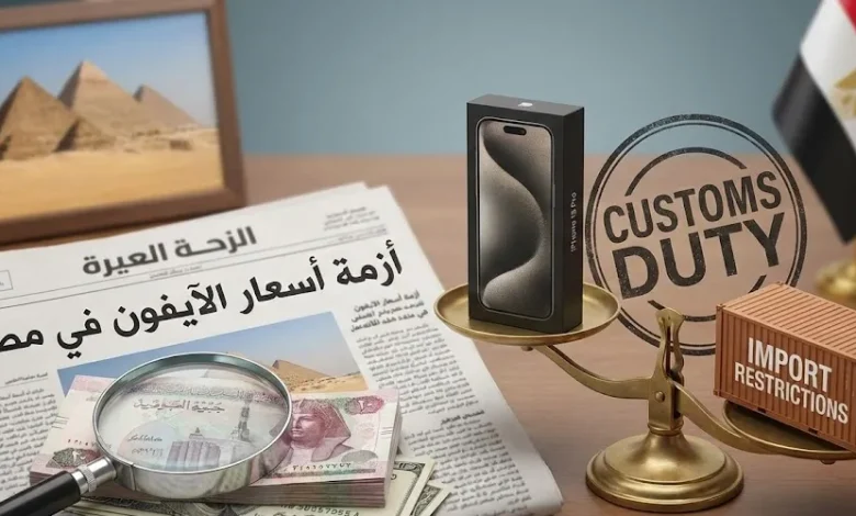 تحليل أزمة أسعار هواتف آيفون في مصر