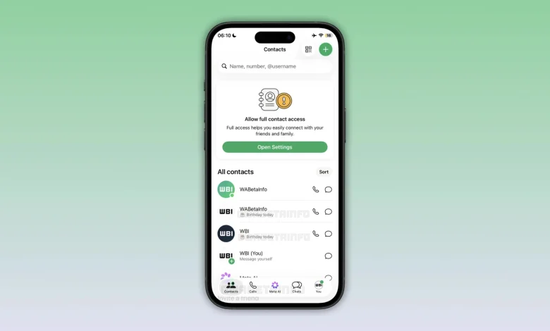 تذكيرات أعياد الميلاد تصل إلى واتساب على iPhone