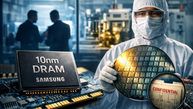 تسريب تقنية 10 نانومتر DRAM يهدد مستقبل صناعة الذاكرة العالمية