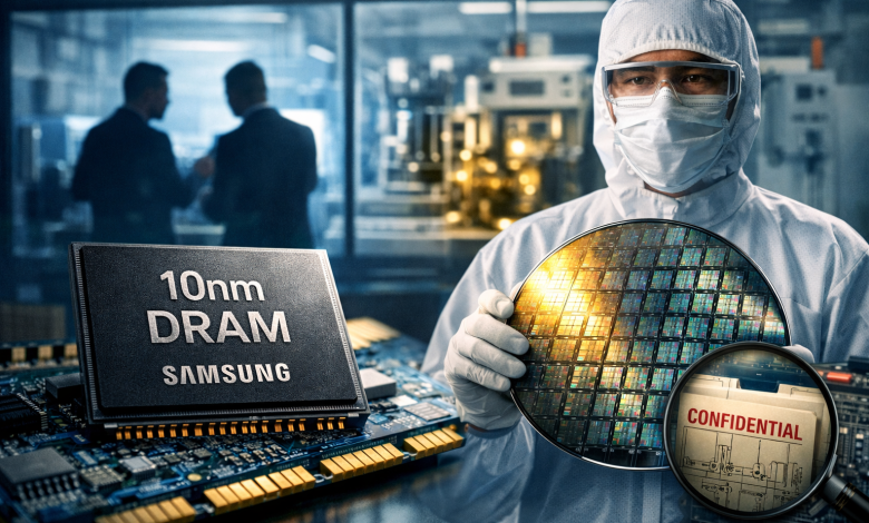 تسريب تقنية 10 نانومتر DRAM يهدد مستقبل صناعة الذاكرة العالمية