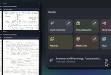 تطبيق NotebookLM يتيح استخدام الكاميرا كمصدر صور