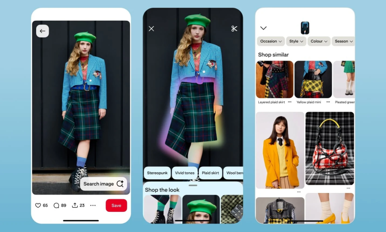 تطبيق Pinterest يكشف عن ميزات جديدة مدعومة بالذكاء الاصطناعي