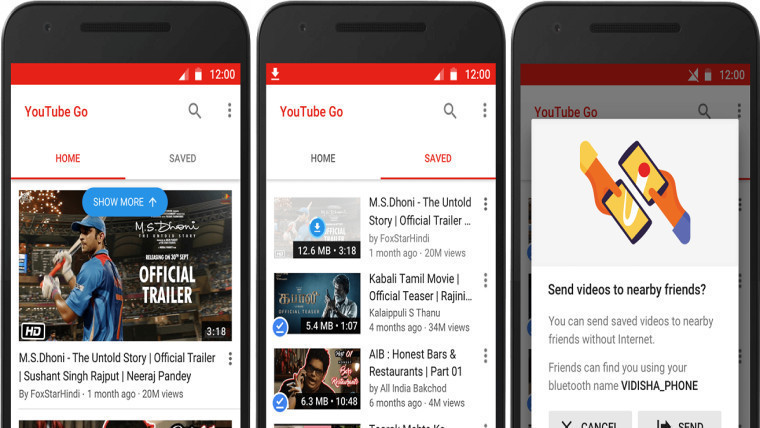 تطبيق YouTube Go متاح الان على متجر جوجل بلاي لبعض الدول
